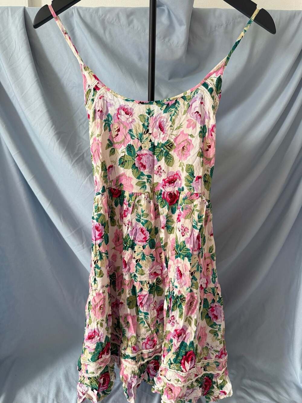 Anthropologie Eloise Lila Chemise floral dress